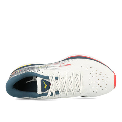 Mizuno Wave Sky 6 Damen White Hibiscus Buttercup