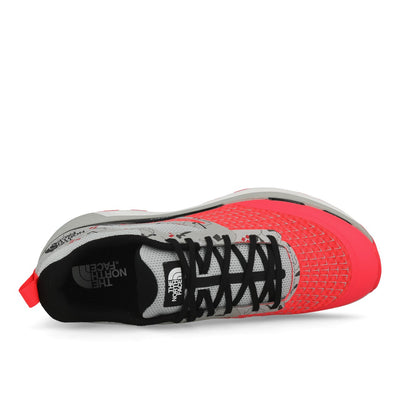 The North Face M Vectiv Enduris II Herren TNF White Trailmarker Print Brilliant Coral