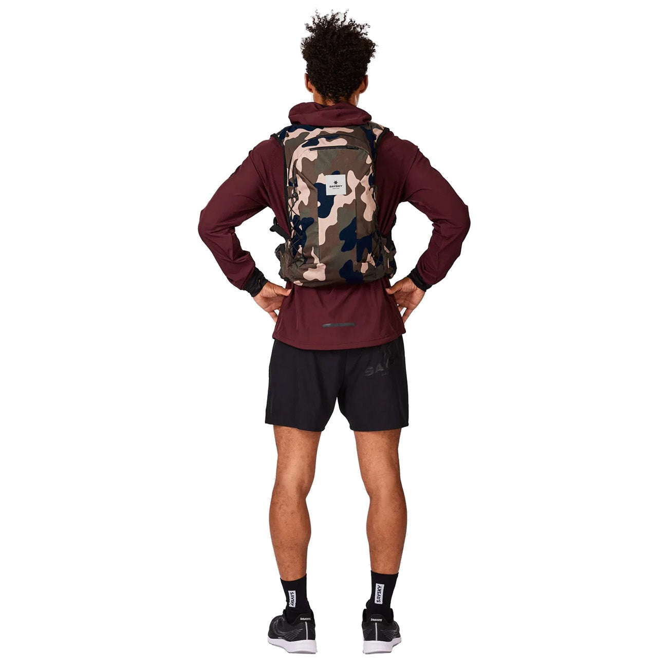 Saysky Running Commuter Backpack 12L Woodland Camo