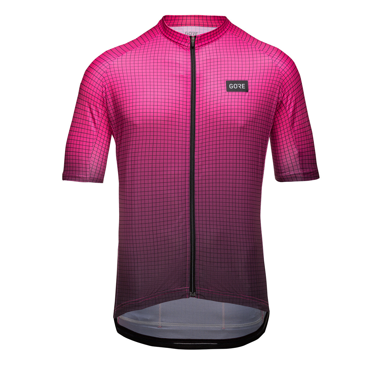 Gore Wear Grid Fade Jersey Herren Black Process Pink