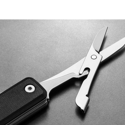 The James Brand The Ellis Taschenmesser Scissors Black Stainless G10 Straight