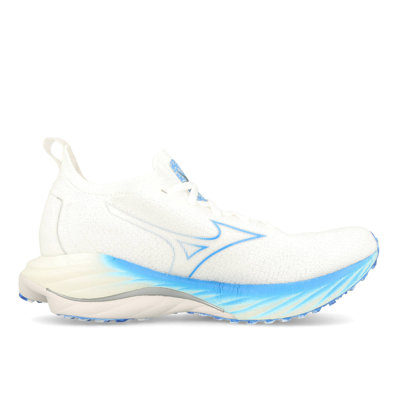 Mizuno Wave Neo Wind Damen Undyed White Peace Blue