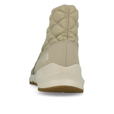 The North Face W Thermoball Progressive Zip Boot Damen Flax Vintage White