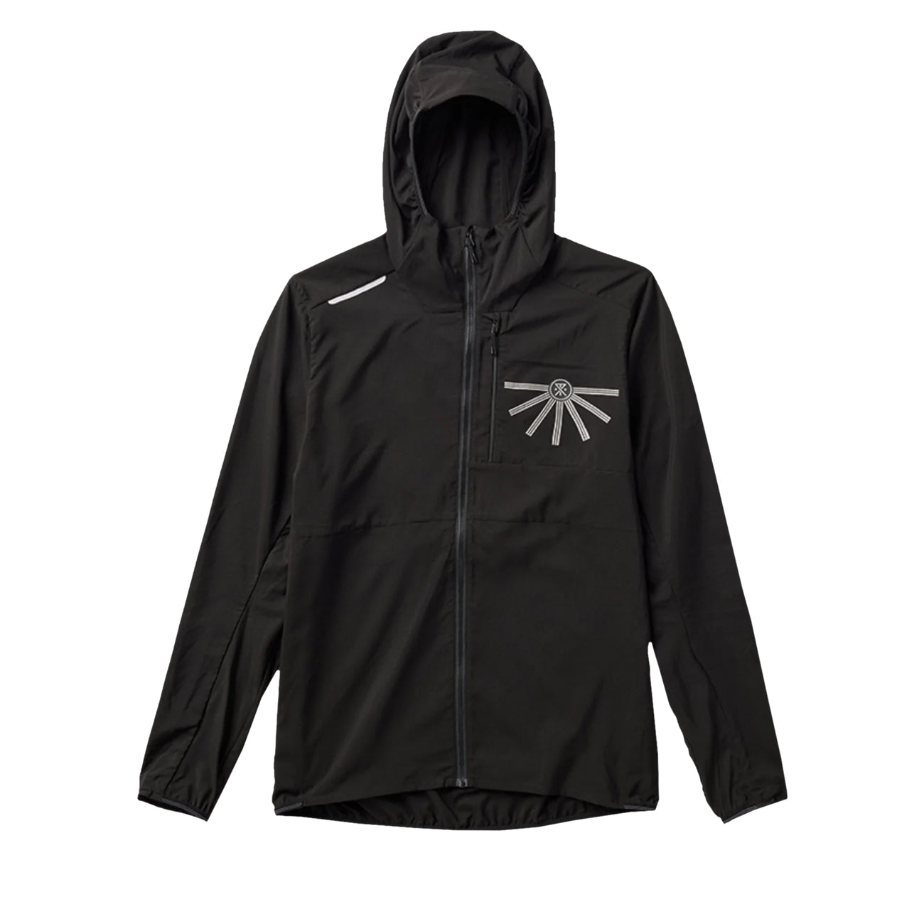 Roark Run Amok Secondwind 2.0 Anorak Jacket Packable Herren Black