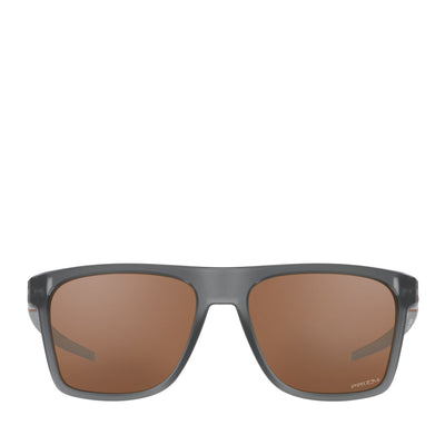 Oakley Leffingwell Sonnenbrille Matte Grey Smoke Prizm Tungsten