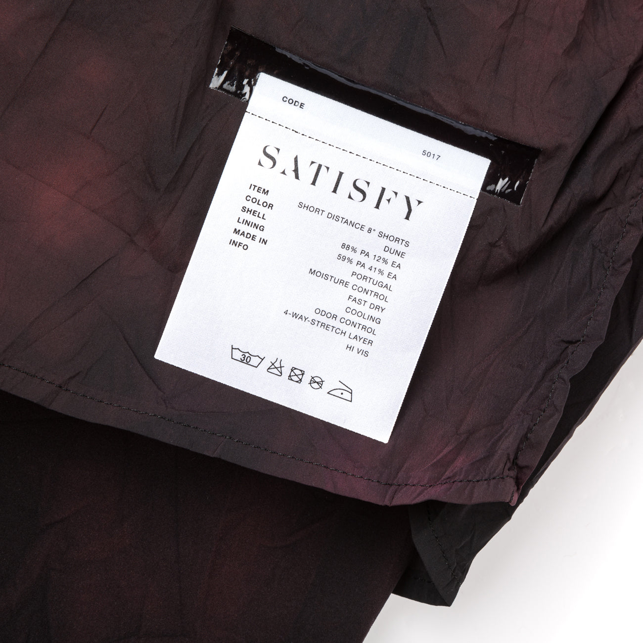 Satisfy Running Short Distance 8 Shorts Dune