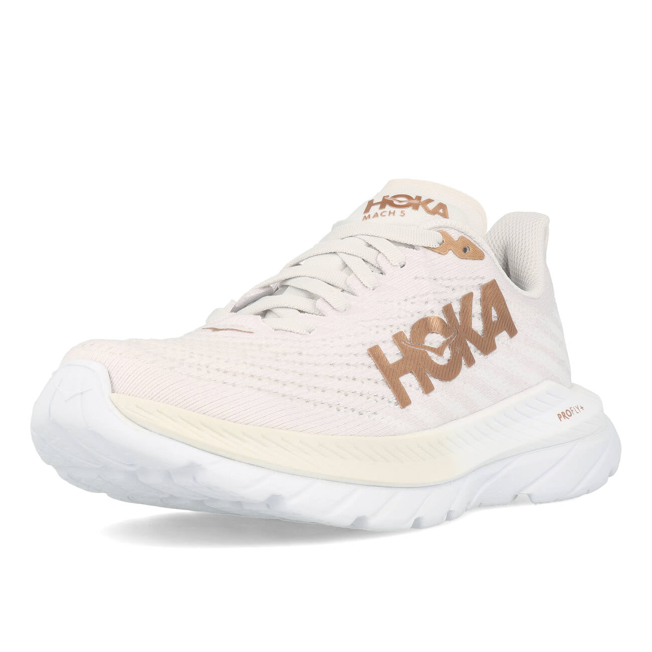 Hoka W Mach 5 Damen White Copper