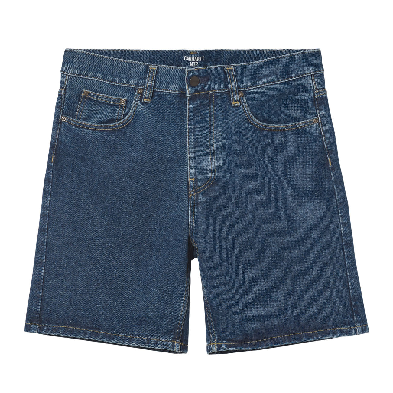 Carhartt WIP Newel Short Herren Blue Stone Washed