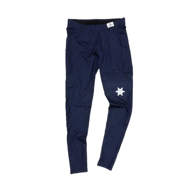 Saysky Eco Combat Tights Maritime Blue Embossed