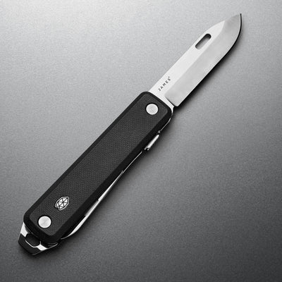 The James Brand The Ellis Taschenmesser Scissors Black Stainless G10 Straight