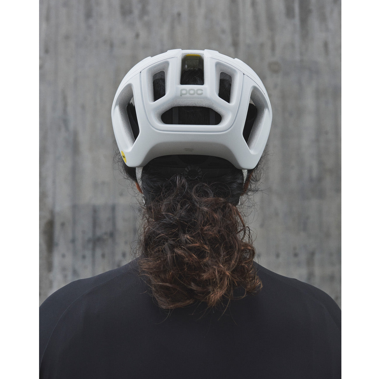 POC Ventral MIPS Fahrrad Helm Hydrogen White Matt