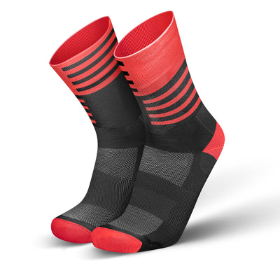 Incylence Ultralight Wings Triathlon Socks Long Black Inferno