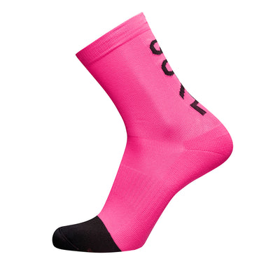 Gore Wear Mid Brand Socks Process Pink Black