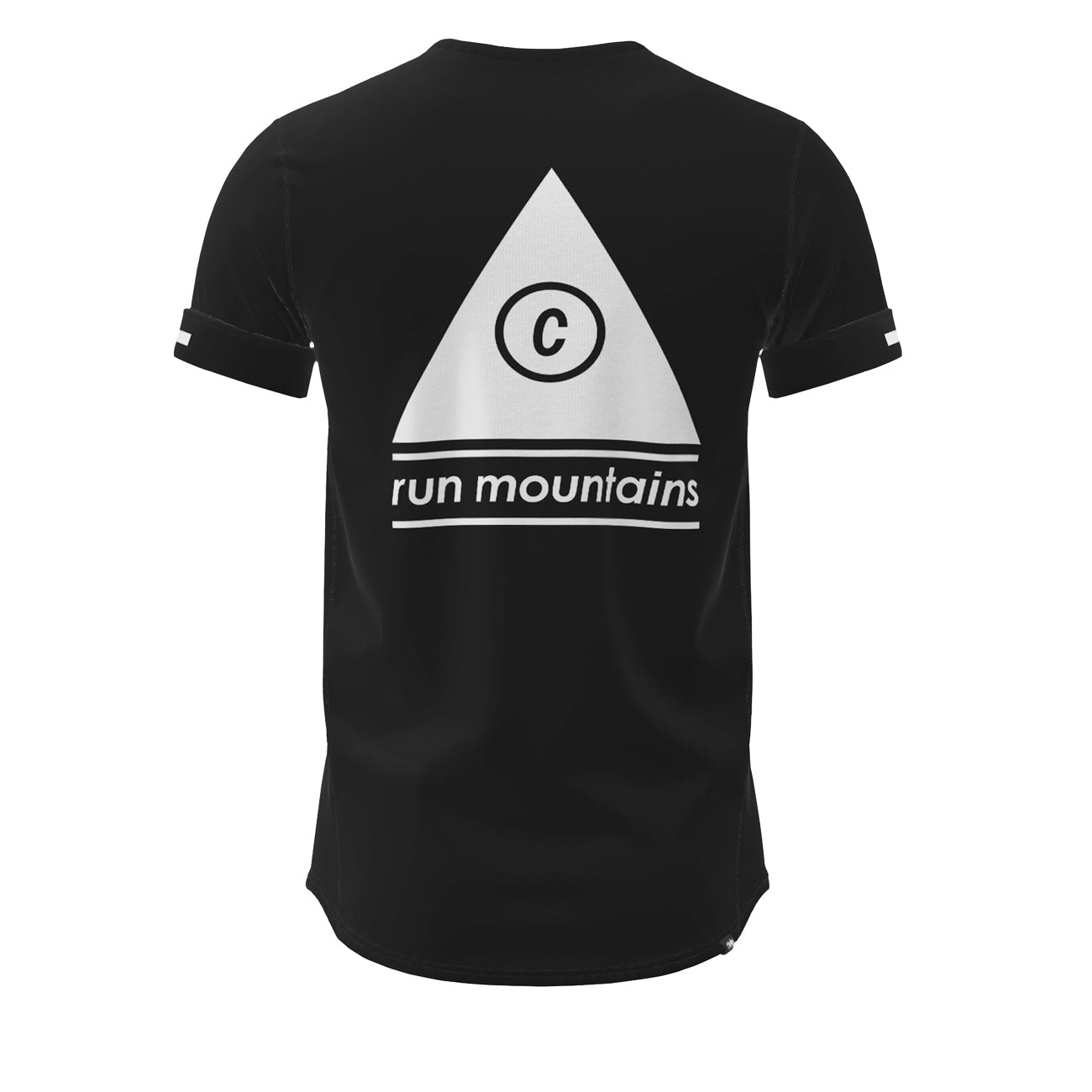 Ciele Athletics NSB T-Shirt Herren Run Mountains Whitaker Black