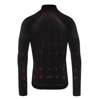 Gore Wear C5 Thermo Trikot Jersey Herren Black Fireball