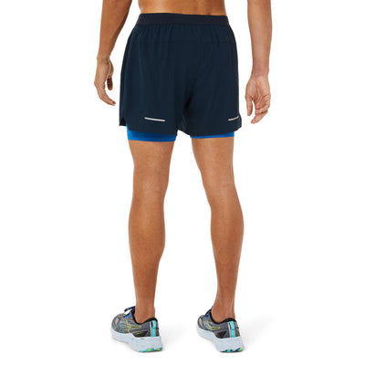 Asics Road 2-N-1 5In Short Herren French Blue Lake Drive