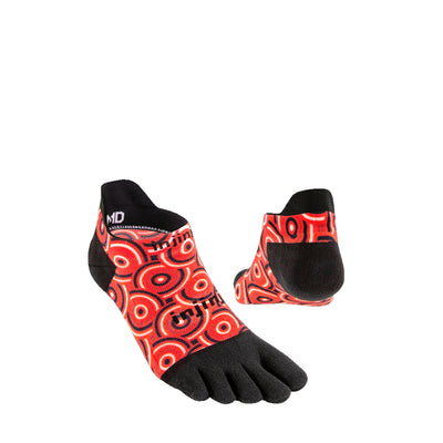 Injinji Spectrum Run Lightweight No Show Socks Coil