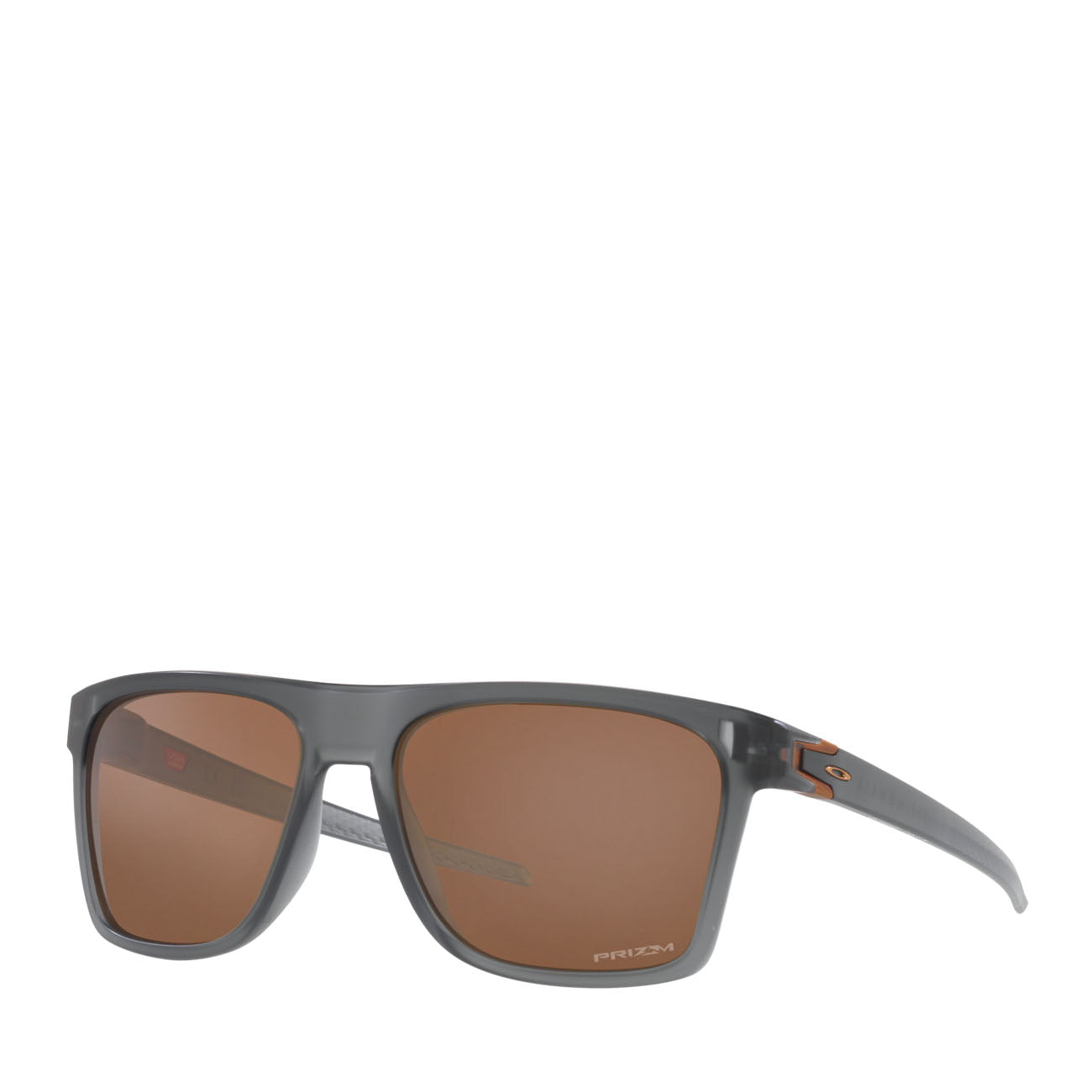 Oakley Leffingwell Sonnenbrille Matte Grey Smoke Prizm Tungsten