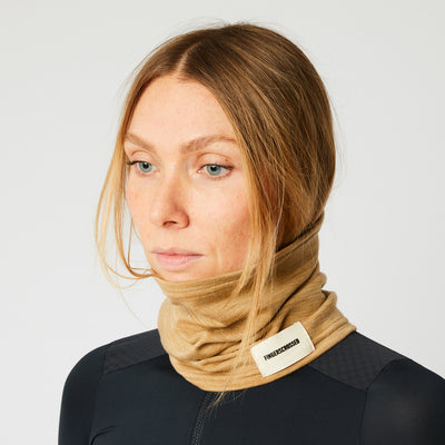 Fingerscrossed Tube Scarf Camel