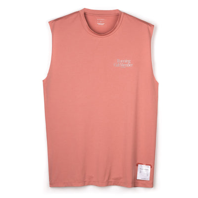 Satisfy Running Light Muscle Tee Rose
