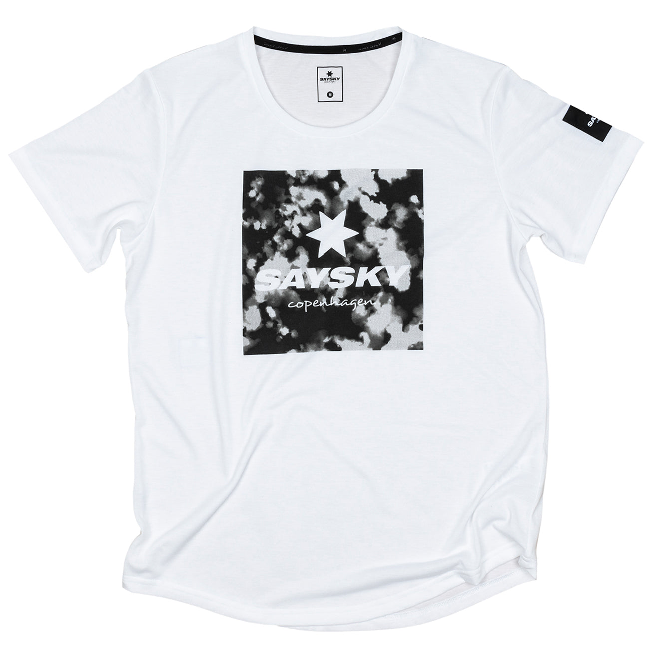 Saysky Cumulus Workout Tee Herren White