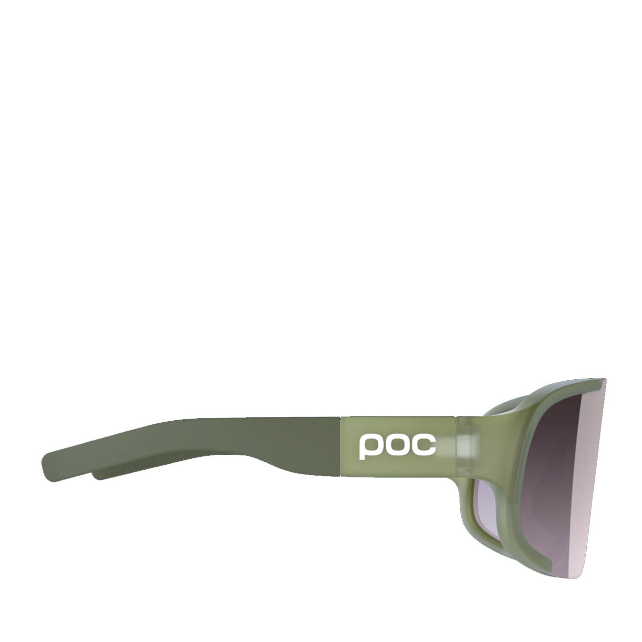 POC Aspire Sunglasses Epidote Green Translucent Violet Silver Mirror