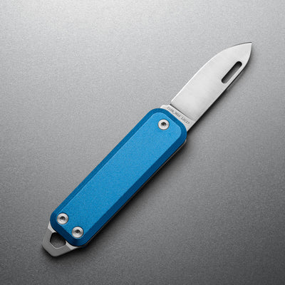 The James Brand The Elko Taschenmesser Cerulean Stainless Aluminum