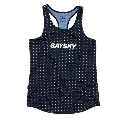Saysky Wmns Polka Combat Singlet Damen Sky Captain Polka Dot
