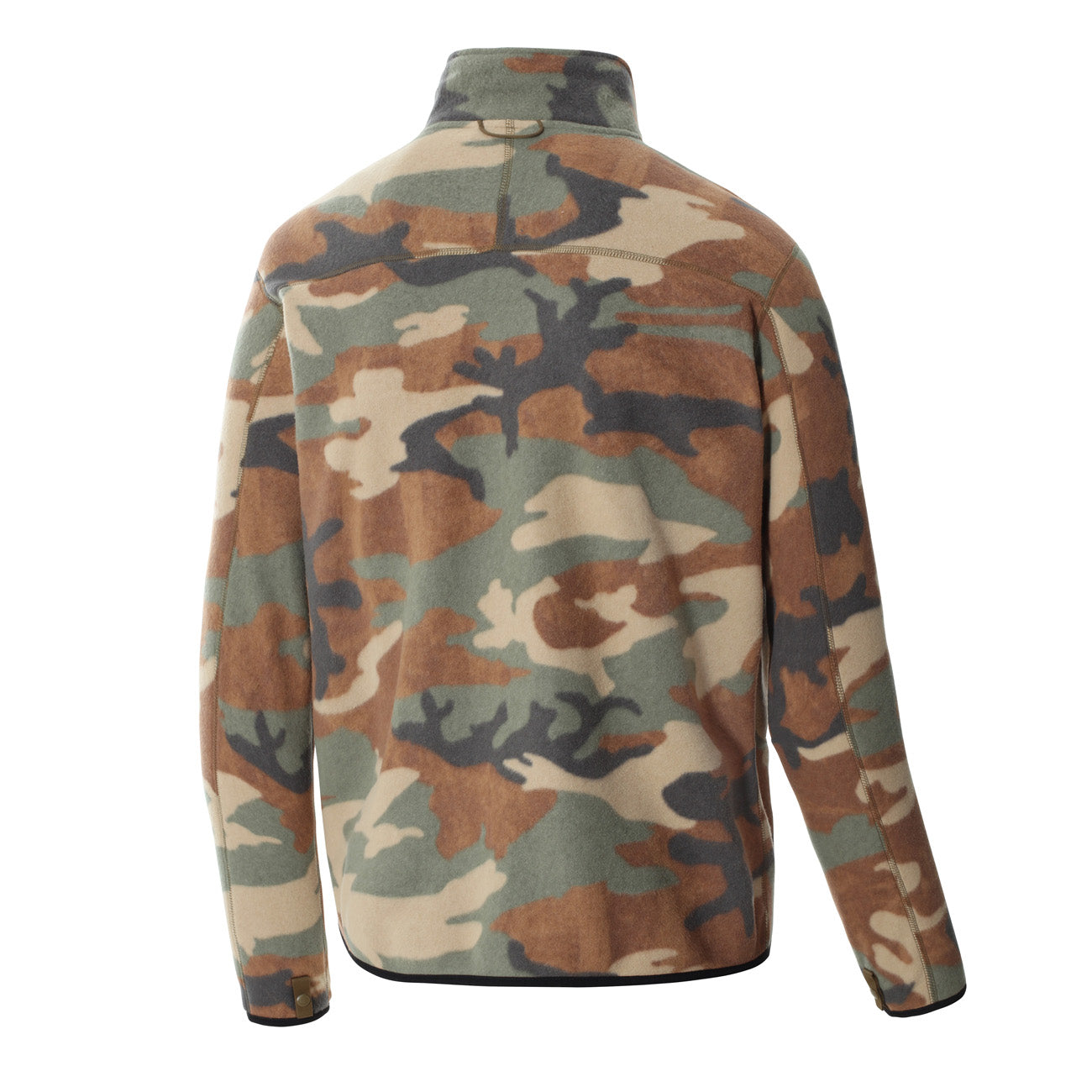 The North Face M 100 Glacier Full Zip Herren Klep Tan TNF Camo Print