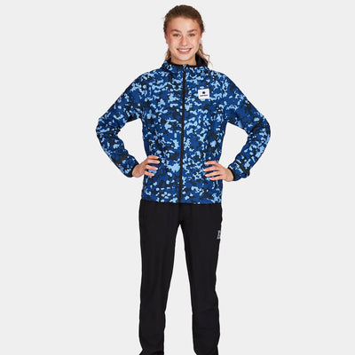 Saysky Camo Pace Jacket Blue Camo