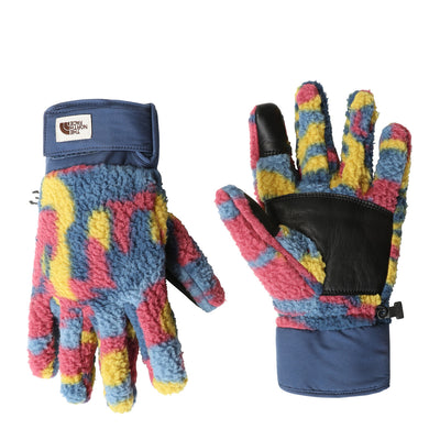 The North Face Cragmont Fleece Glove Shady Blue Dazzle Camo Print