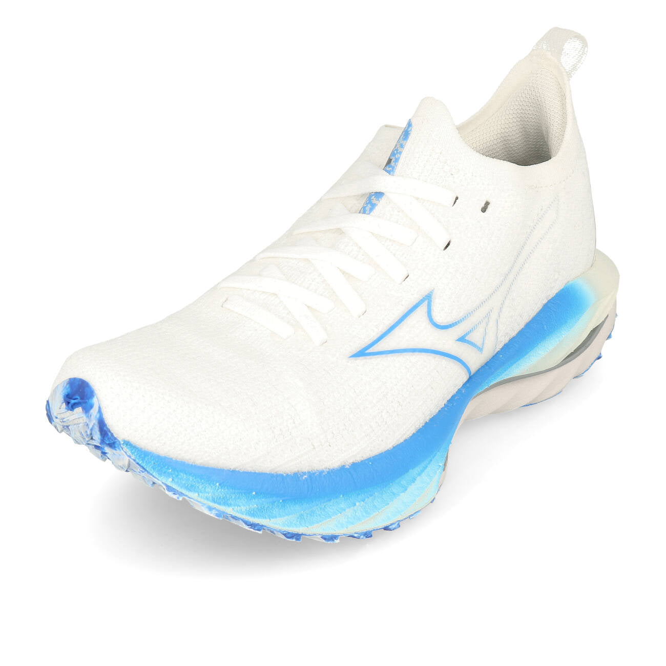 Mizuno Wave Neo Wind Damen Undyed White Peace Blue