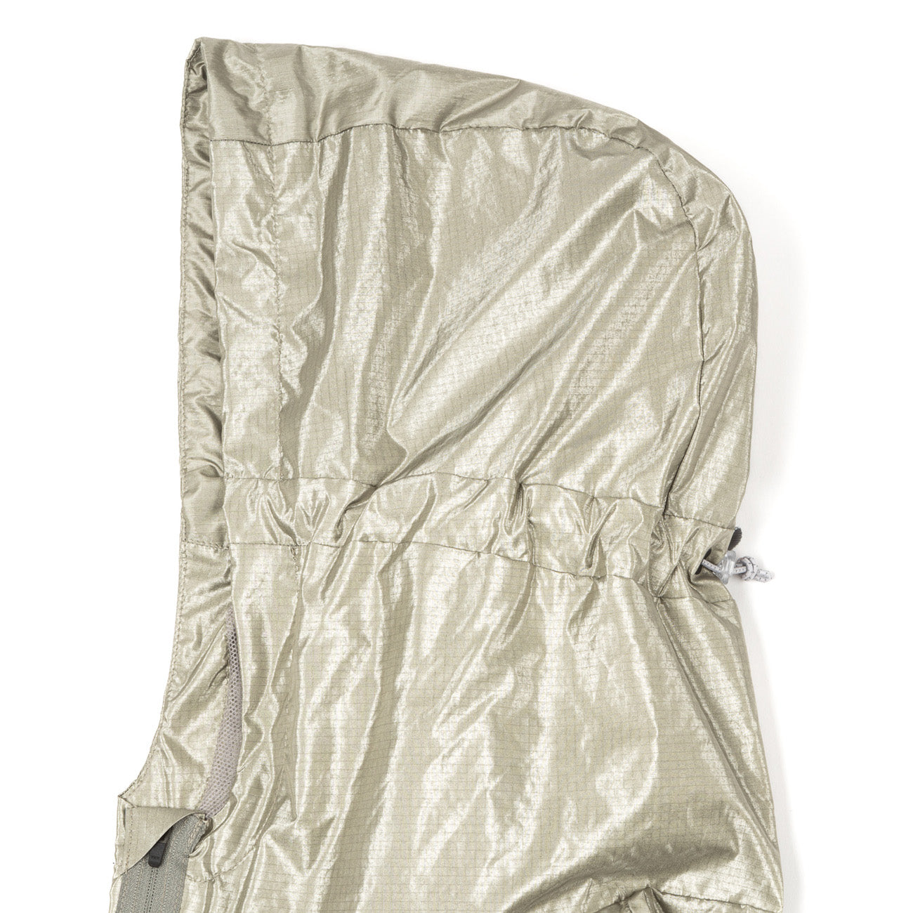 Satisfy Running Silvershell Packable Windbreaker Vetiver