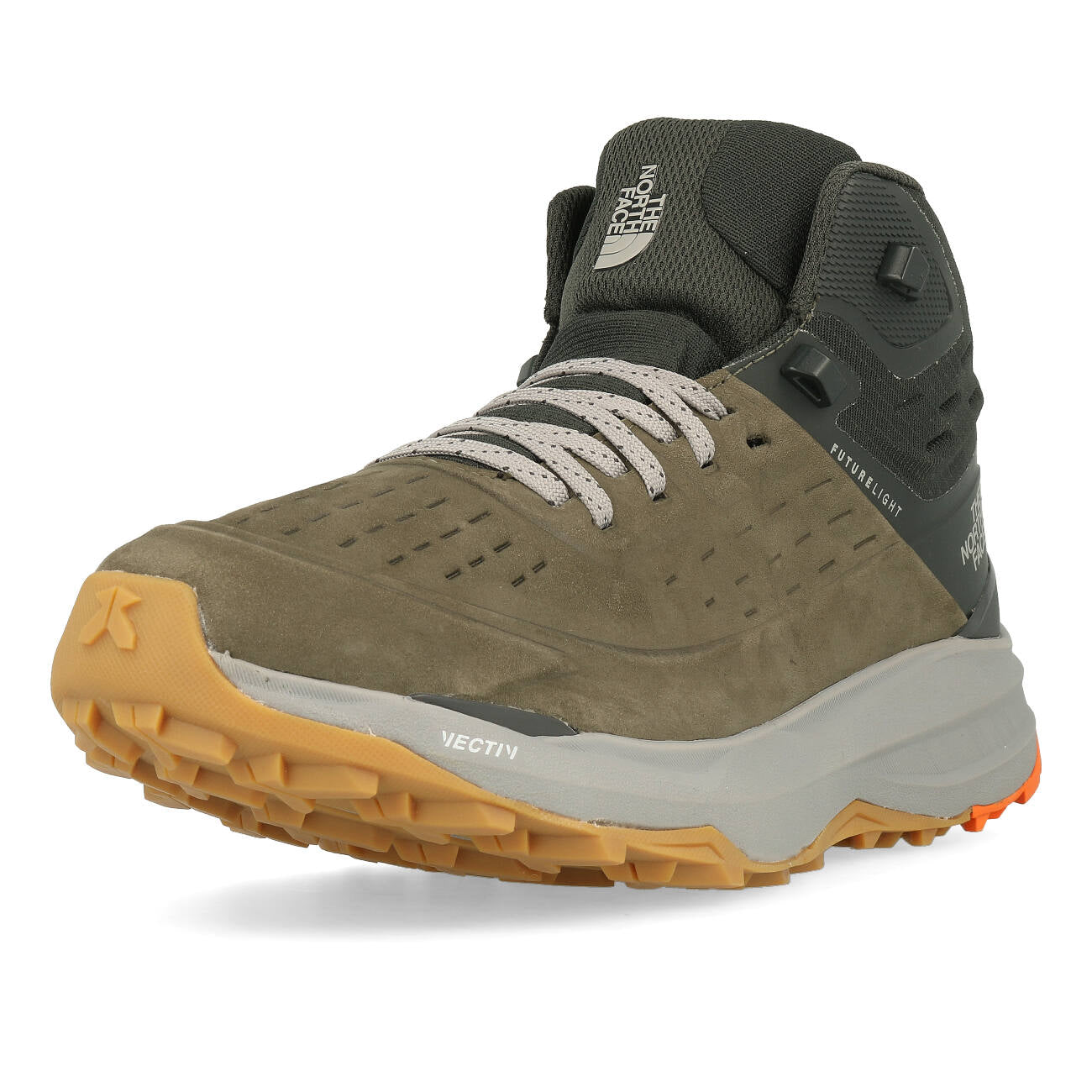 The North Face M Vectiv Exploris 2 Mid Futurelight Herren New Taupe Green Asphalt Grey