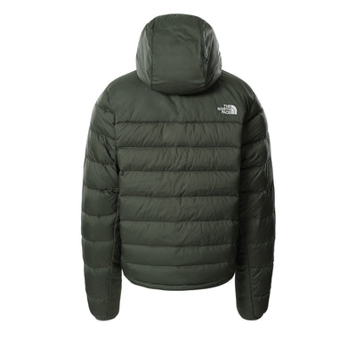 The North Face M Aconcagua 2 Hoodie Herren Thyme TNF White Logo