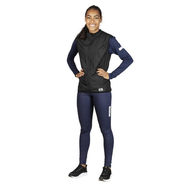 Saysky Clean Pace Vest Black Embossed