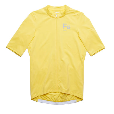 Fe226 StrongRide Bike Jersey Short Sleeves Herren Yellow Hi-Vis