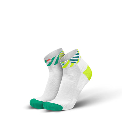 Incylence Running Globes Short Socks Green Canary