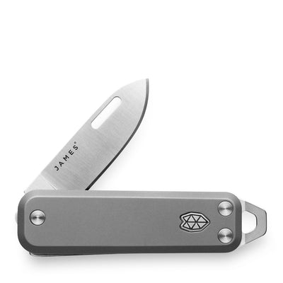 The James Brand The Elko Taschenmesser Titanium Stainless Titanium