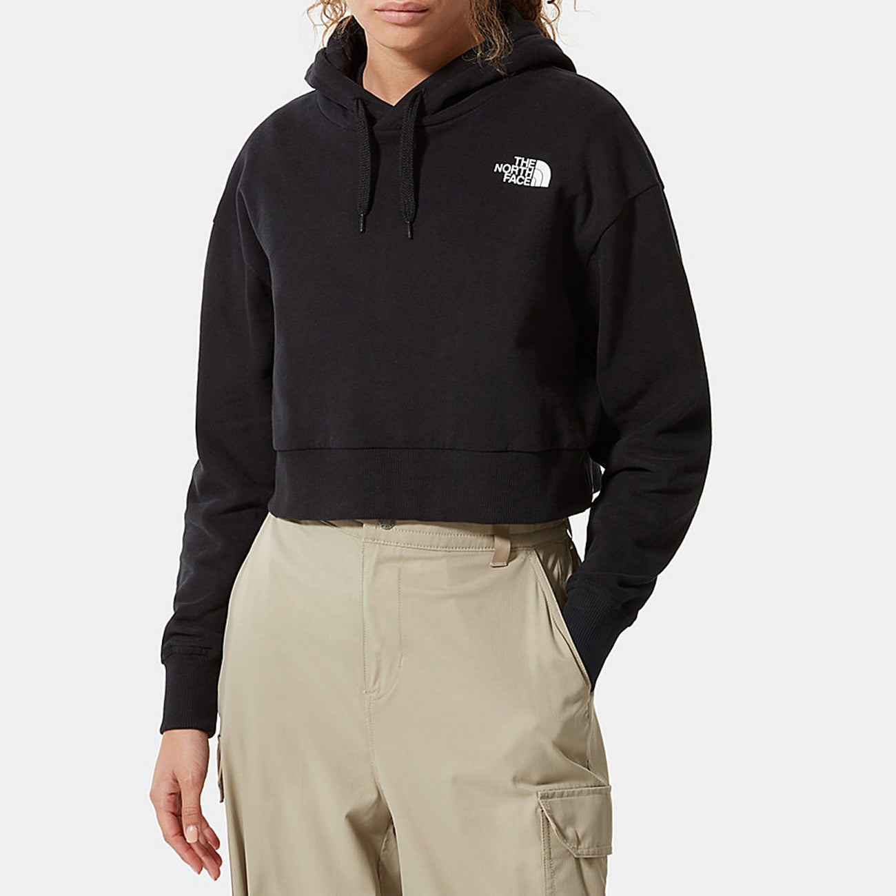 The North Face W Trend Cropped Hoodie Damen TNF Black