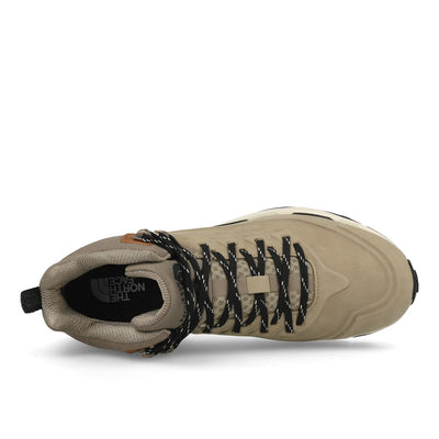 The North Face M Vectiv Exploris Mid Futurelight Leather Herren Flax TNF Black