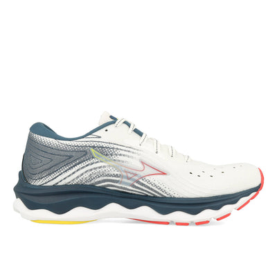 Mizuno Wave Sky 6 Damen White Hibiscus Buttercup