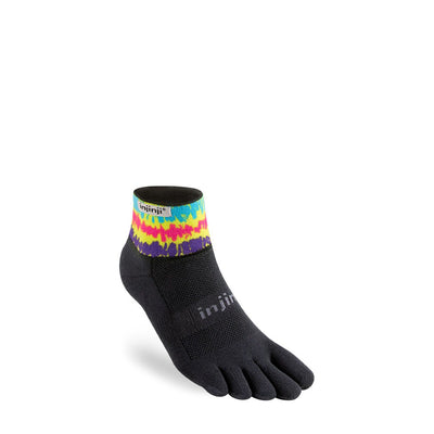 Injinji Trail Midweight Mini Crew Socks Groovy