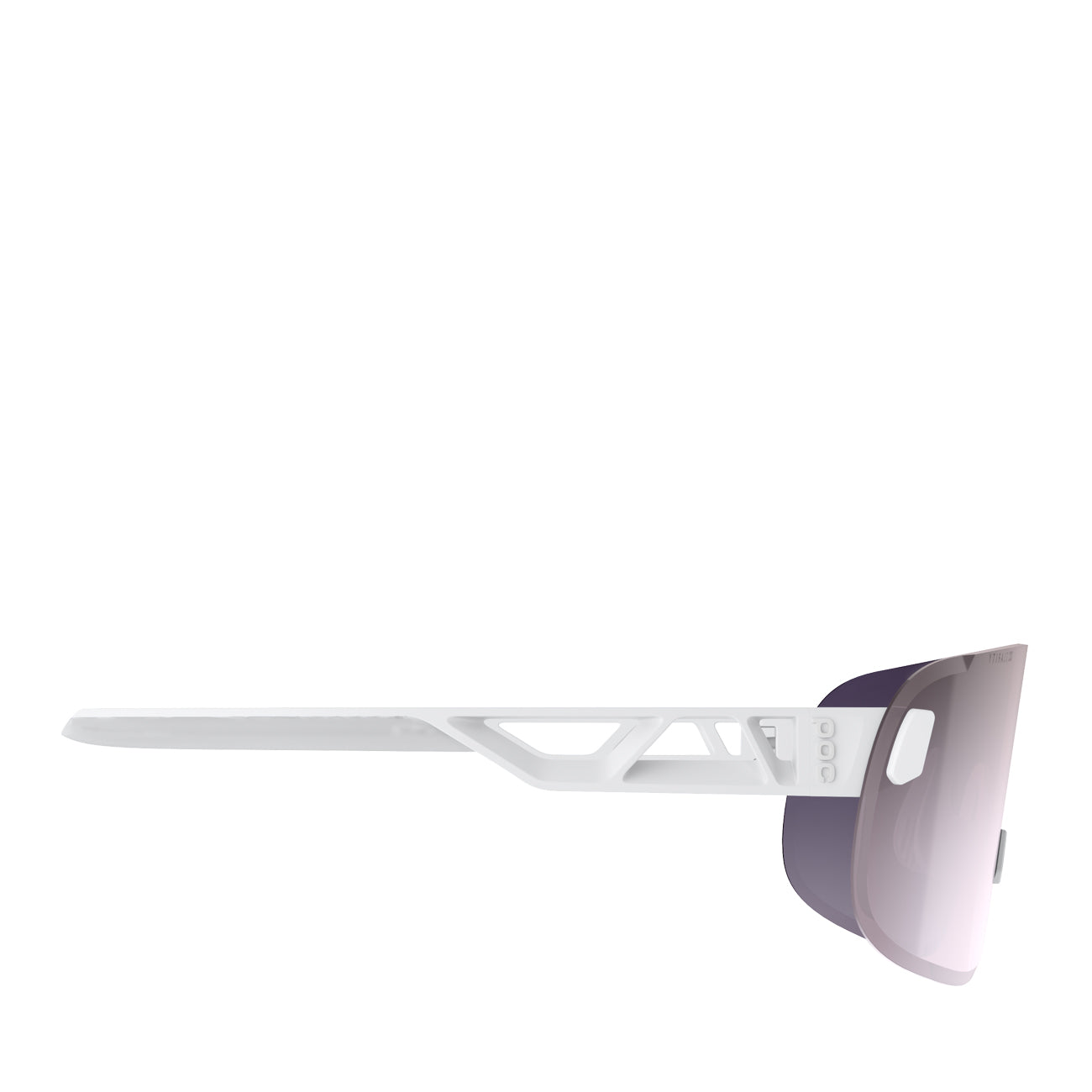 POC Elicit Sunglasses Hydrogen White Violet Silver Mirror