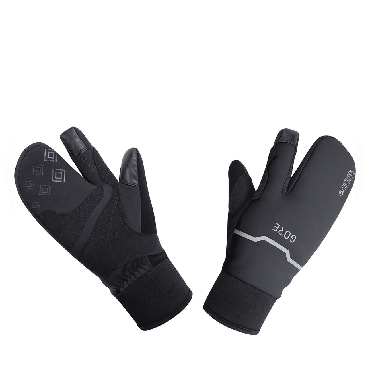 Gore Wear GTX Infinium Thermo Split Gloves Black