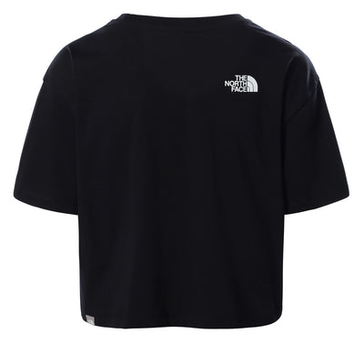 The North Face W Cropped Easy Tee Damen TNF Black