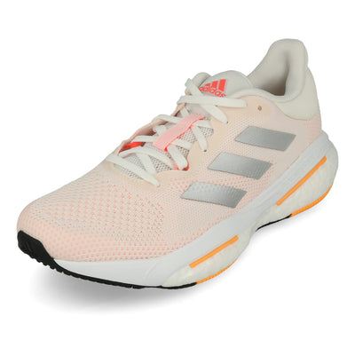 adidas Solar Glide 5 W Damen White Silver Metallic Light Flash Orange