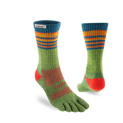 Injinji Trail Midweight Crew Socks Ridge