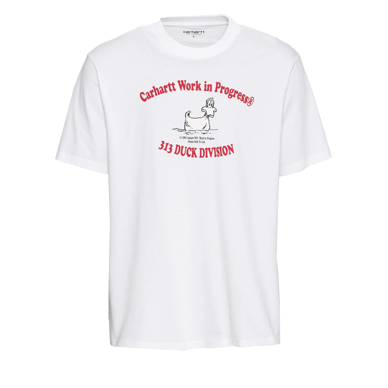 Carhartt WIP S/S 313 Duckdivision T-Shirt Herren White