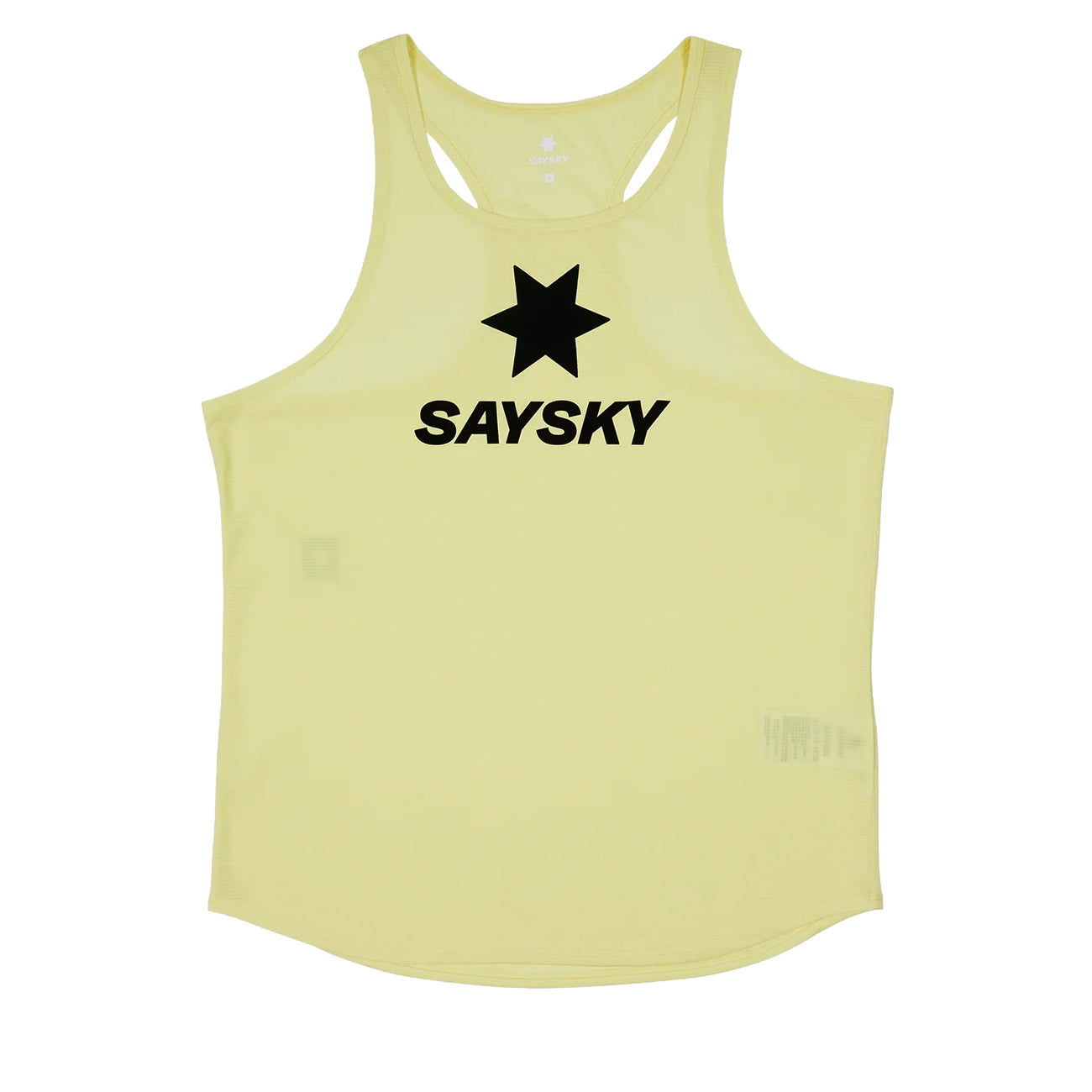 Saysky Logo Flow Singlet Yellow